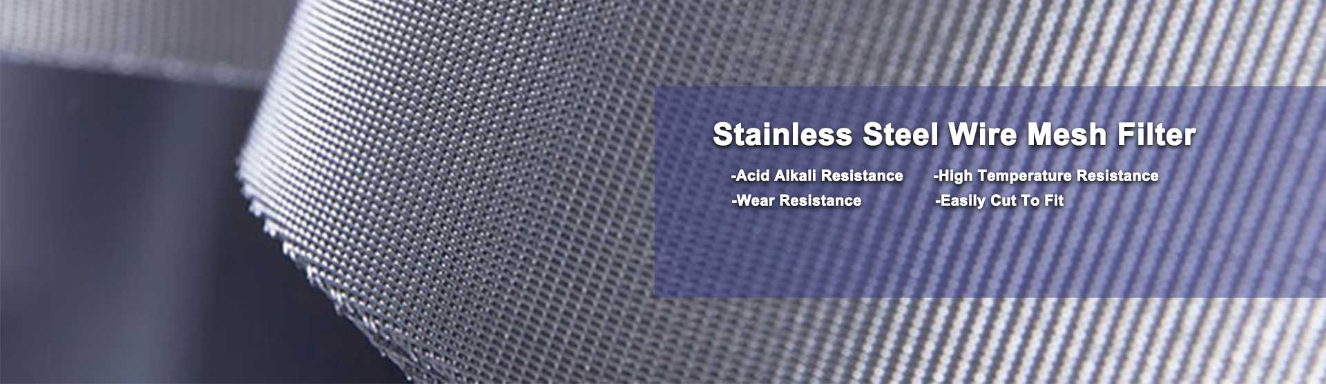stainless steel wire mesh filter